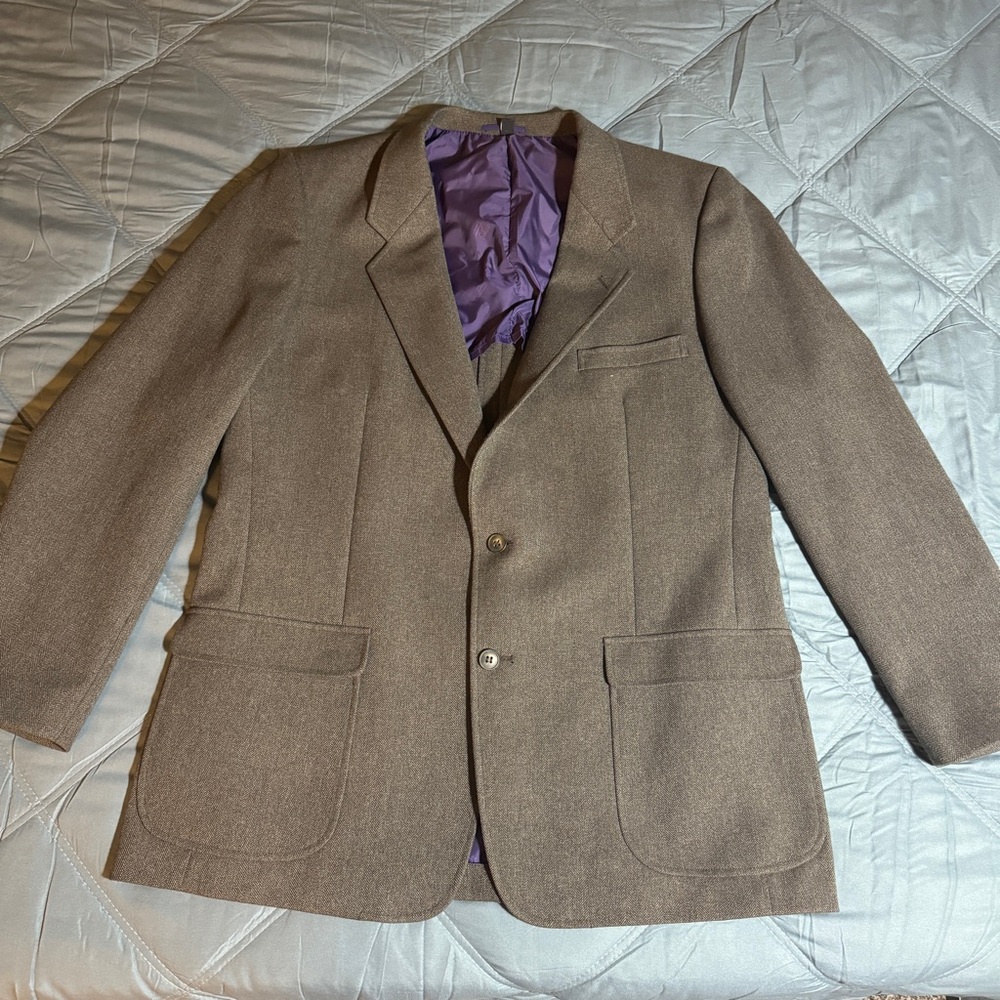 80s Patagonia Mens Herringbone Tweed Blazer